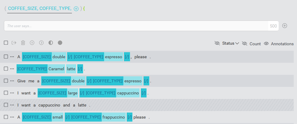 Samples without verification