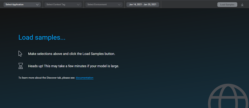 Discover load samples